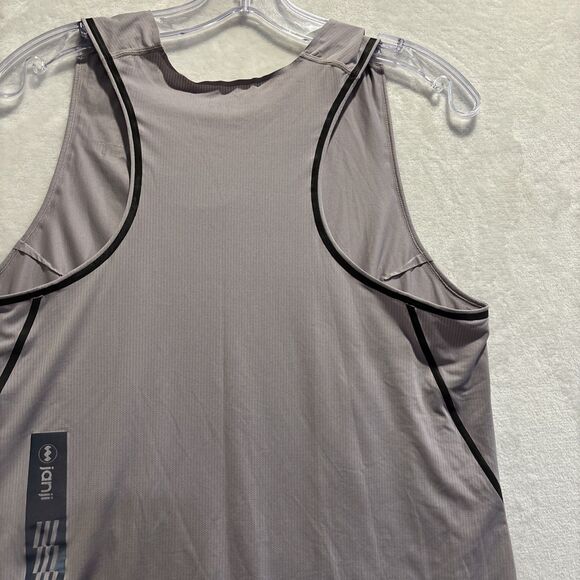 Janji Women's Pinnacle Ultra Singlet Lightweight Tank Top Aether Grey Medium Run - Picture 9 of 15